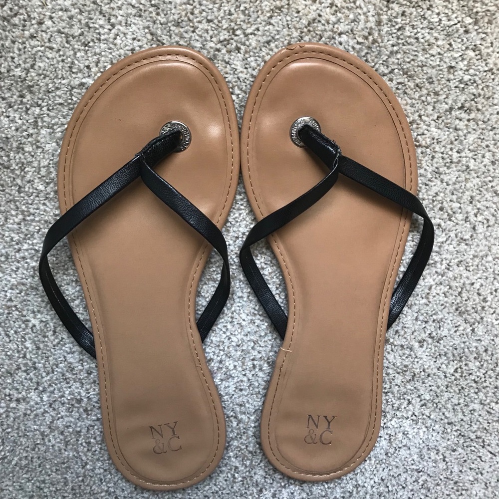 New York and Company back flip flops